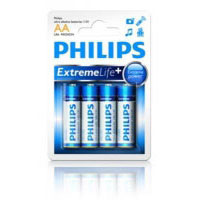 Philips LR6E4B AA ultra alcalina Batería (LR6E4B/10) Philips LR6E4B AA ultra alcalina Batería (LR6E4B/10)